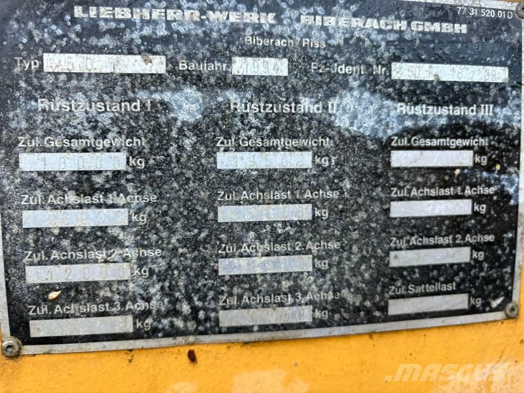 Liebherr 50 K Tower cranes