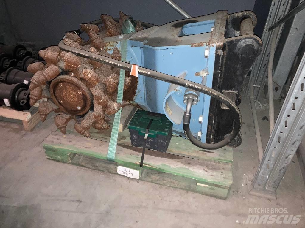 Rockwheel D20-G-ROG Asphalt cold milling machines