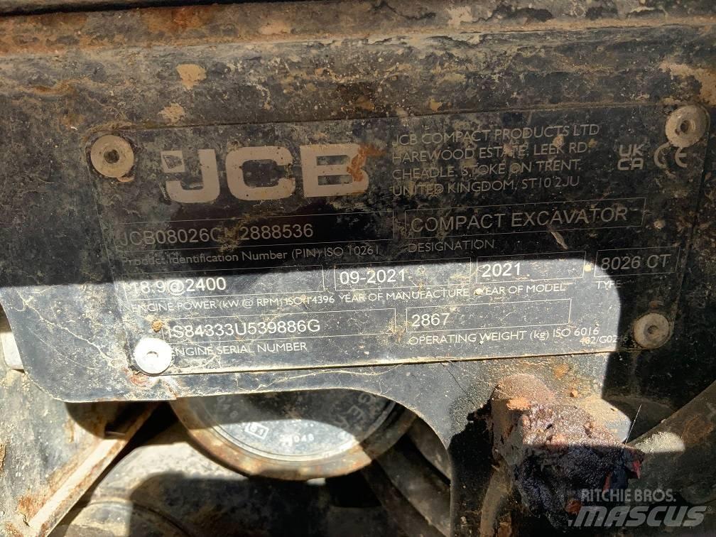 JCB 8026 CTS Mini excavators < 7t (Mini diggers)