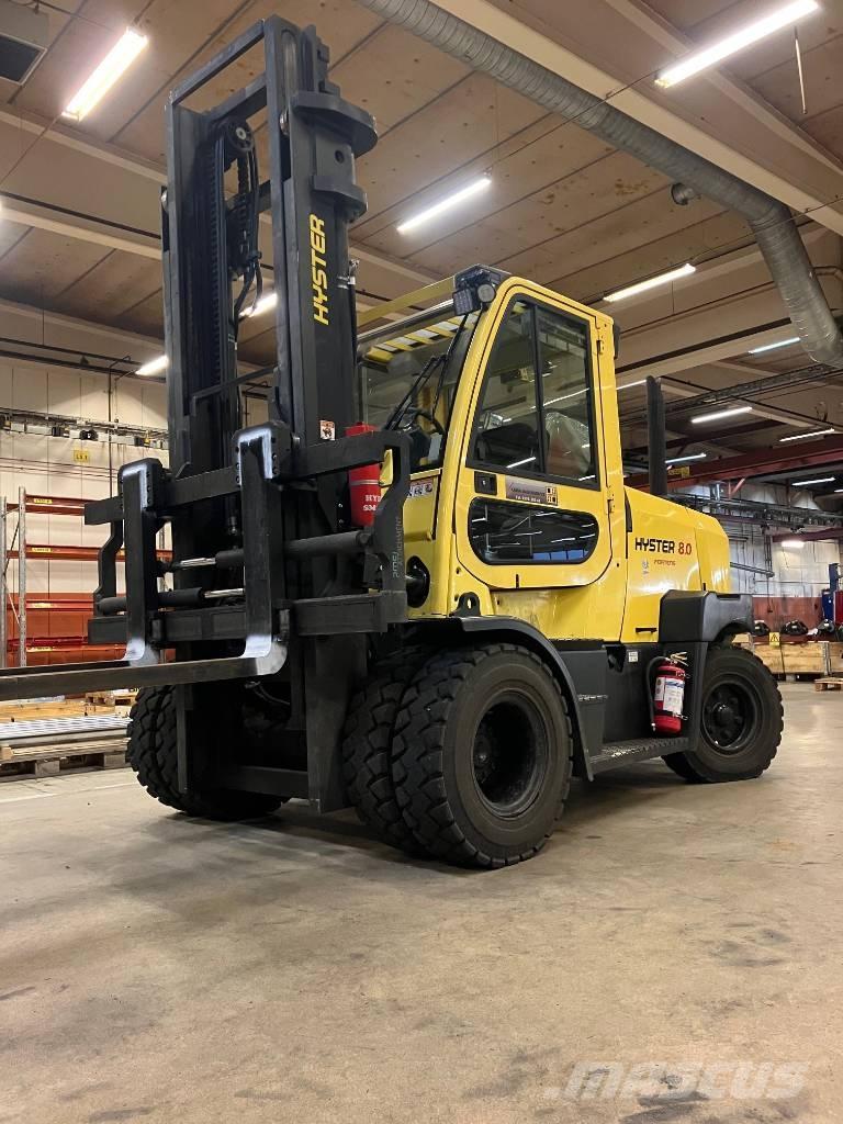 Hyster H8.0FTS Diesel trucks