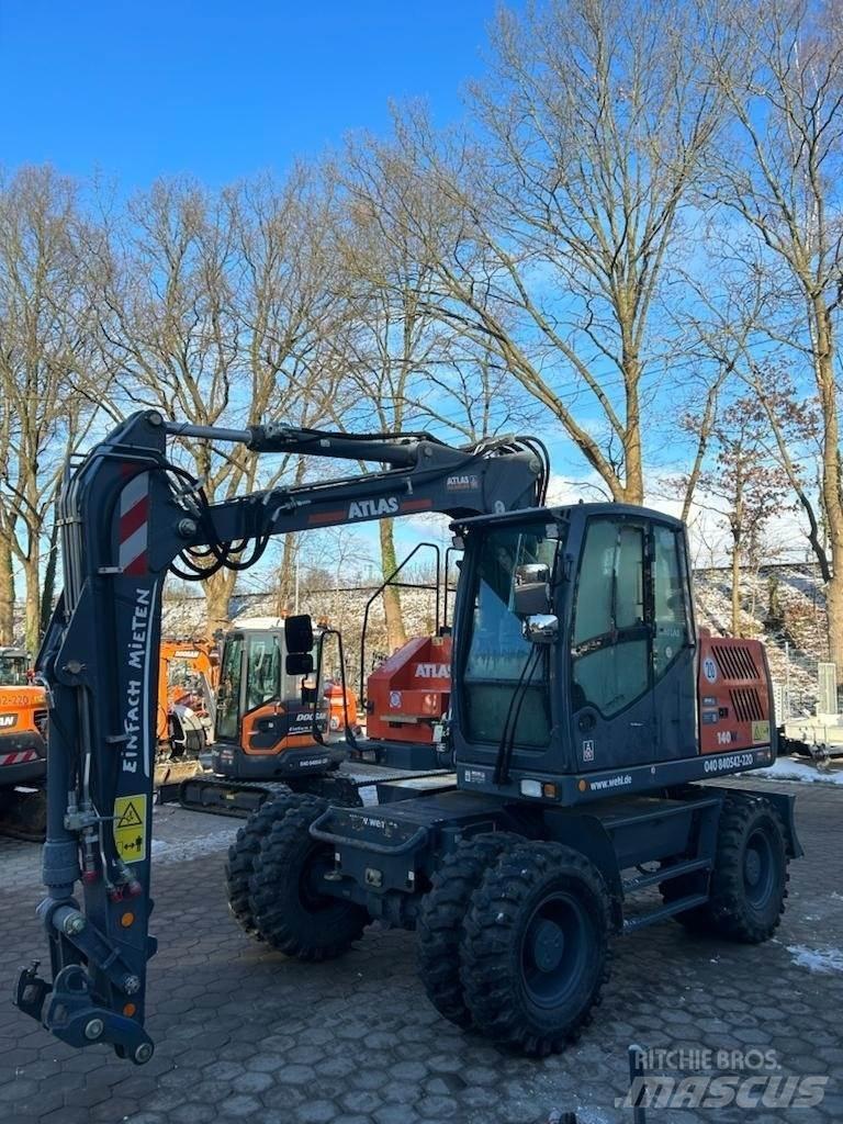 Atlas 140W-BLUE Wheeled excavators