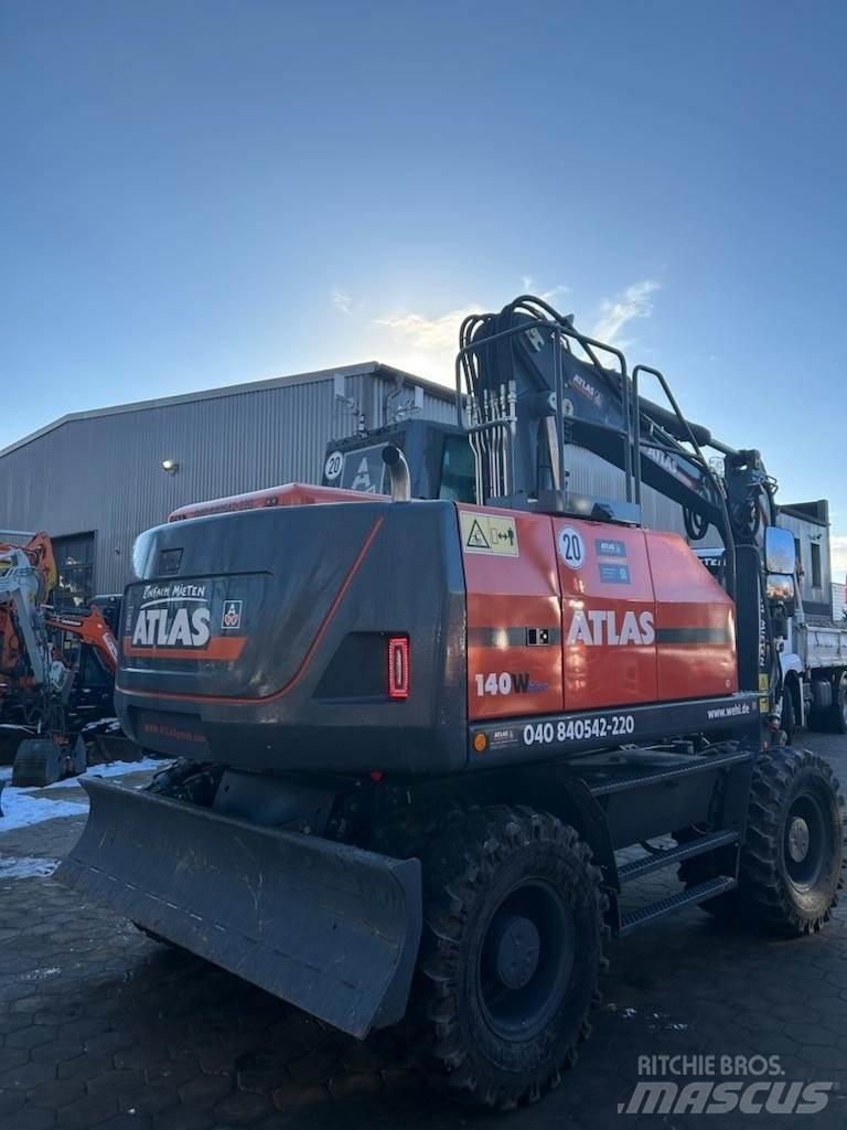 Atlas 140W-BLUE Wheeled excavators