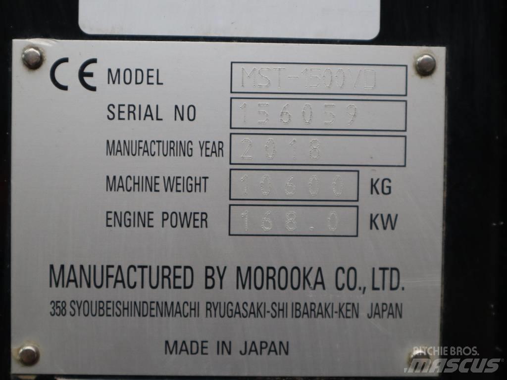 Morooka MST 1500 V D Tracked dumpers