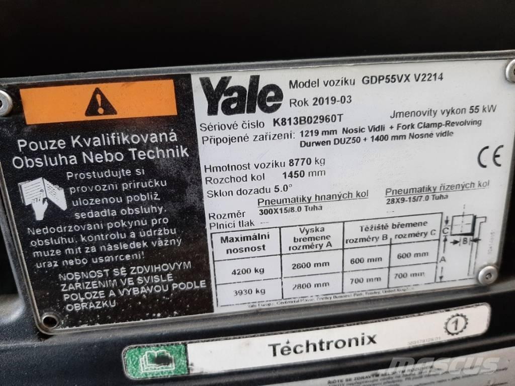 Yale GDP 55 VX Diesel trucks