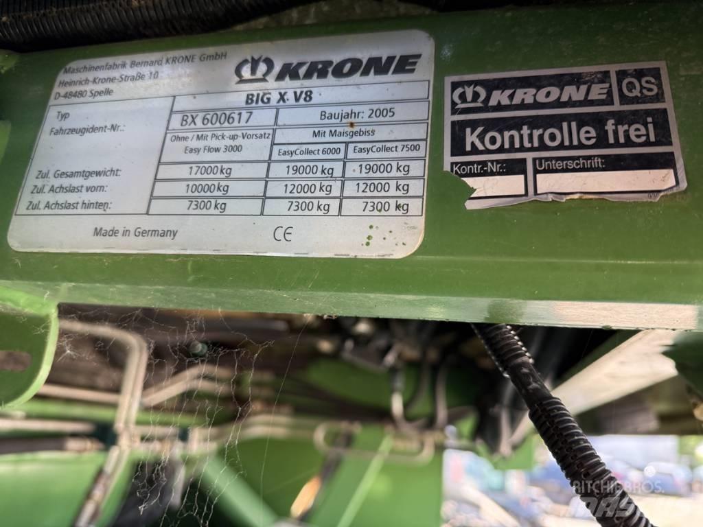 Krone Big X V8 Forage harvesters
