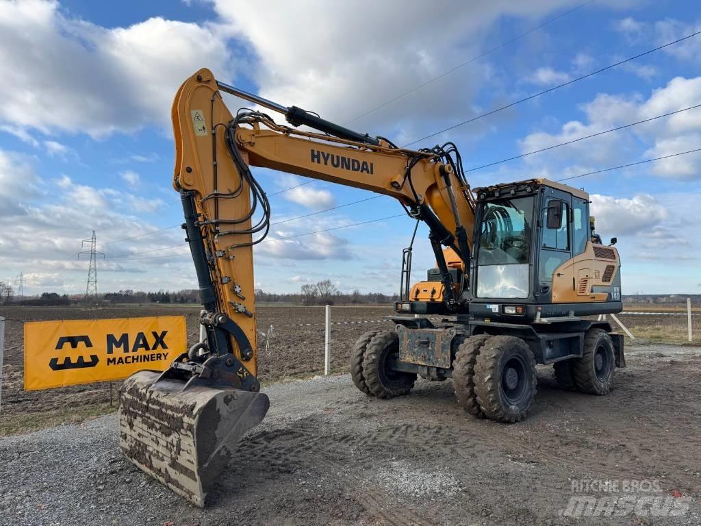 Hyundai HW140 Wheeled excavators