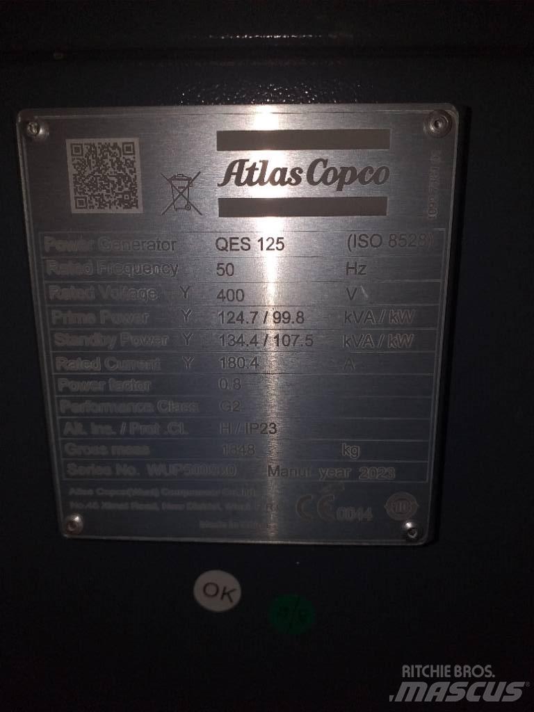 Atlas Copco QES125 Diesel Generators