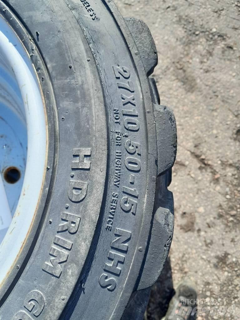 BKT 27x10,50-15 Hjul Tyres, wheels and rims