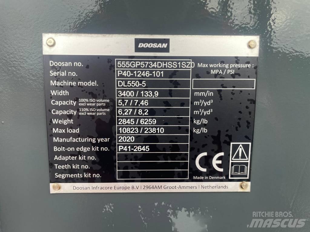 Doosan DL550 Buckets