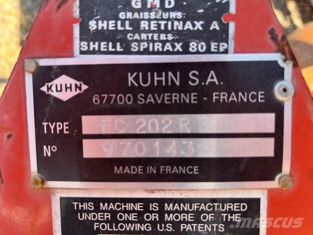 Kuhn FC 202 R Mower-conditioners