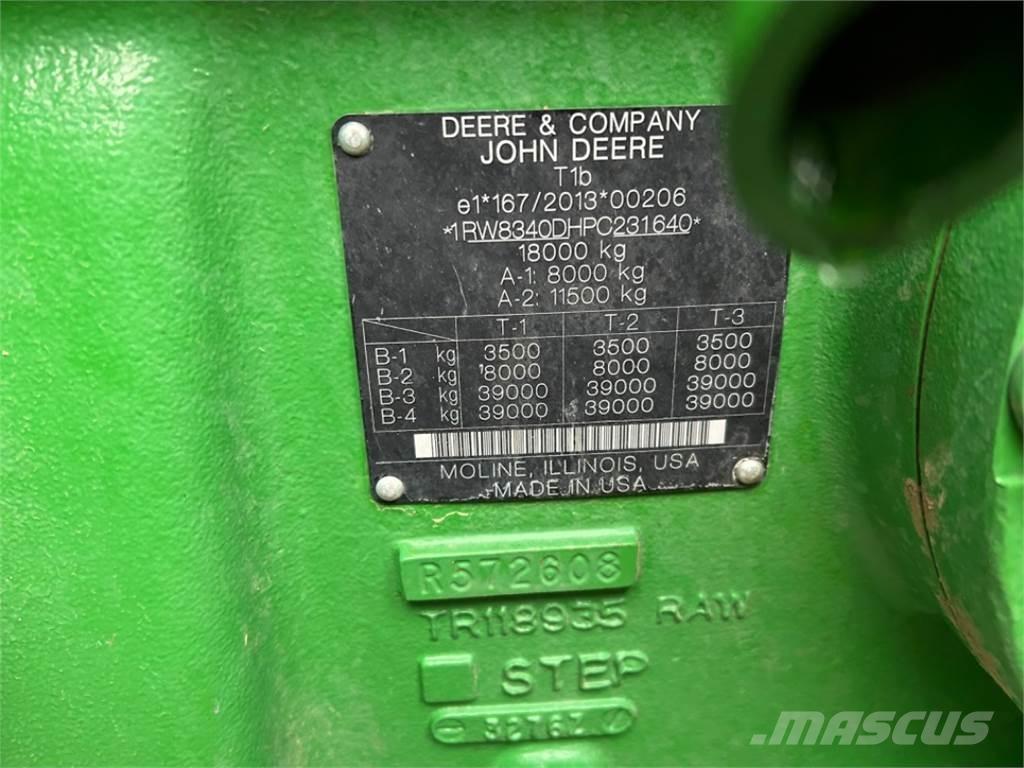 John Deere 8R340 Tractors