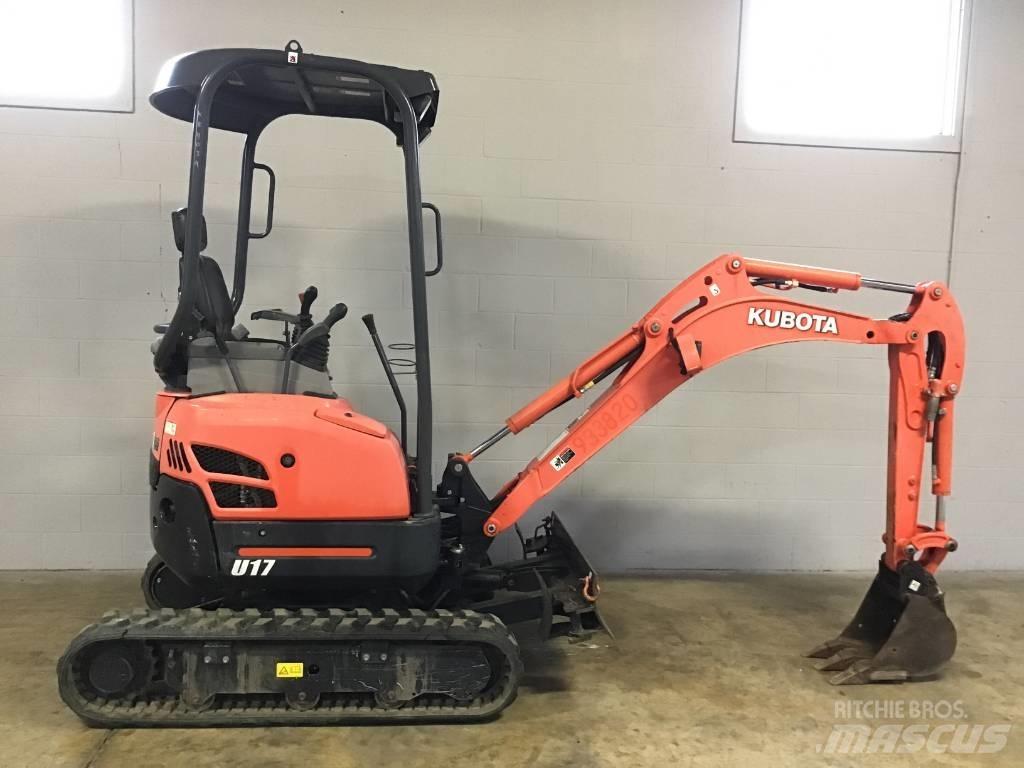 Kubota U 17 Mini excavators < 7t (Mini diggers)