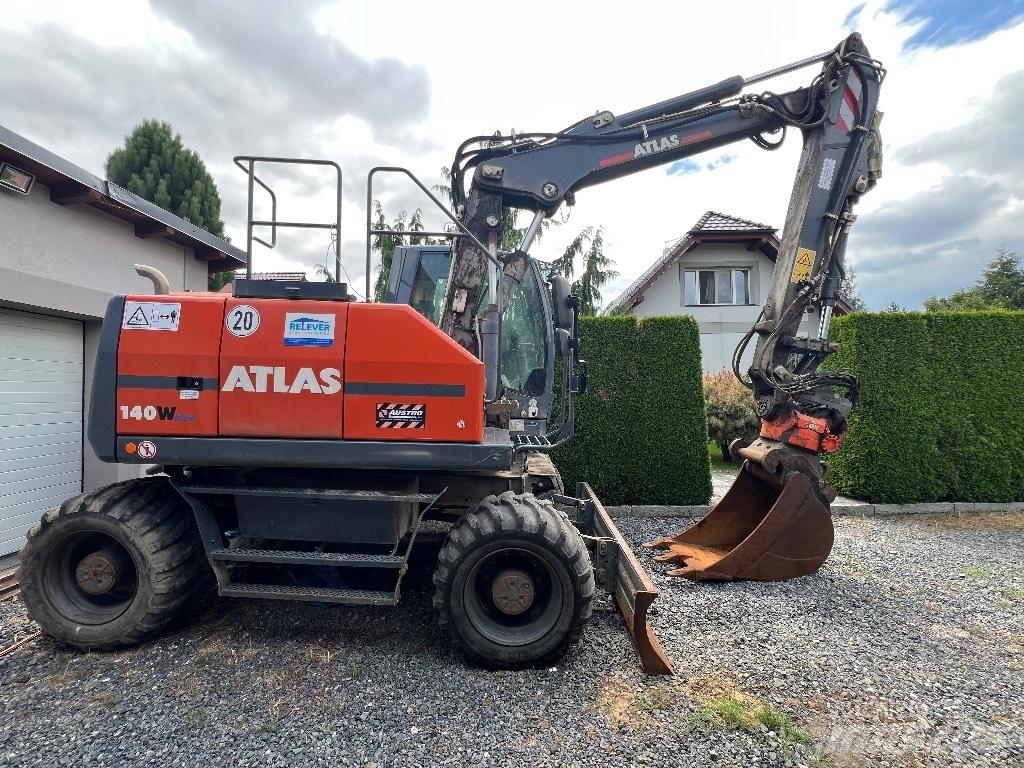 Atlas 140 W Wheeled excavators