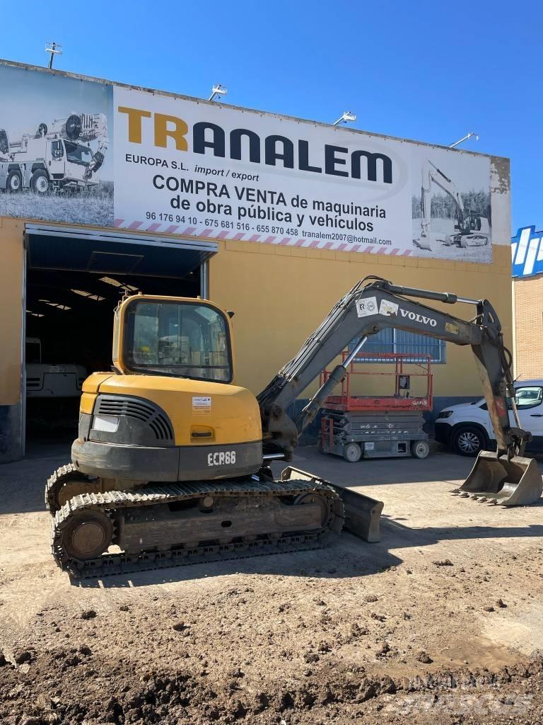 Volvo ECR 88 Mini excavators  7t - 12t