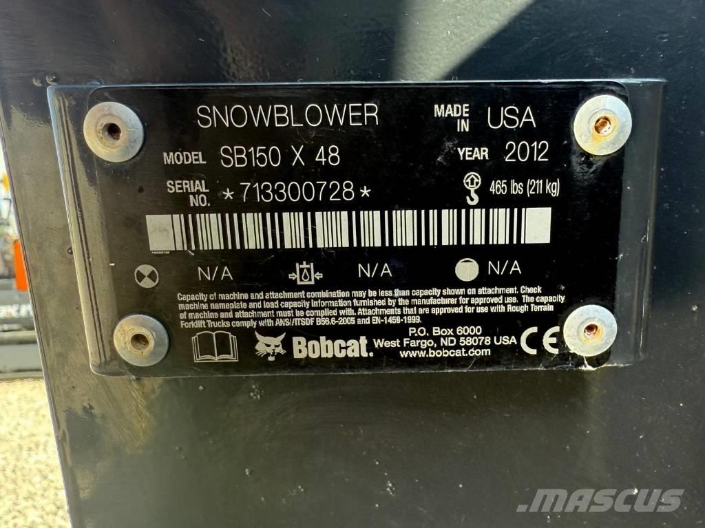 Bobcat SB 150 Snow throwers