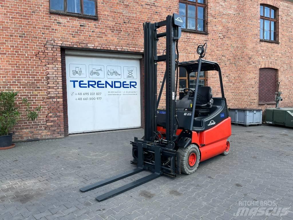 Linde E25 H Electric forklift trucks