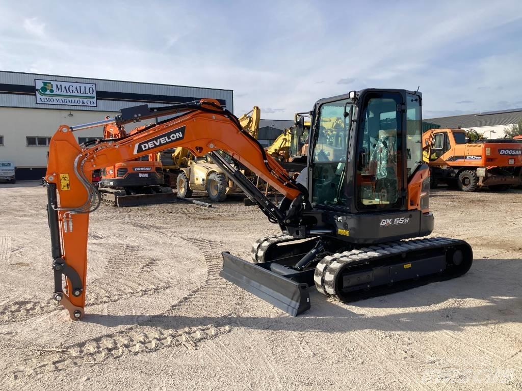 Develon DX 55 R-7 Mini excavators < 7t (Mini diggers)