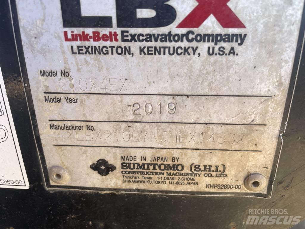 Link-Belt 245x4 lc Crawler excavators