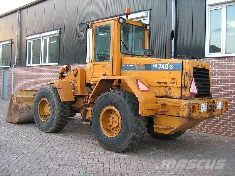 Hyundai HL740-3 Wheel loaders