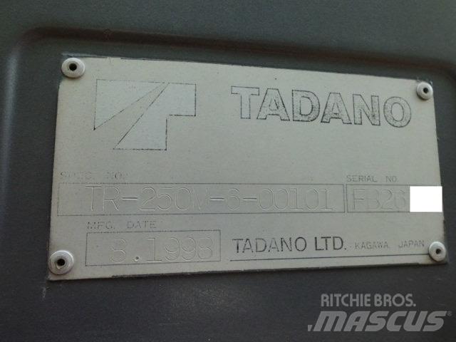 Tadano TR250M-6 Rough terrain cranes