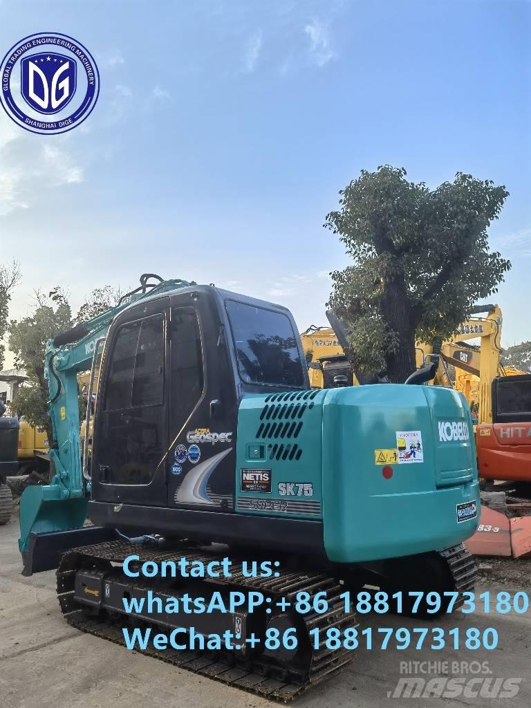 Kobelco SK75-8 Crawler excavators