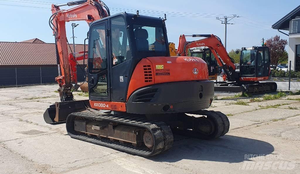 Kubota KX 080-4 Mini excavators  7t - 12t