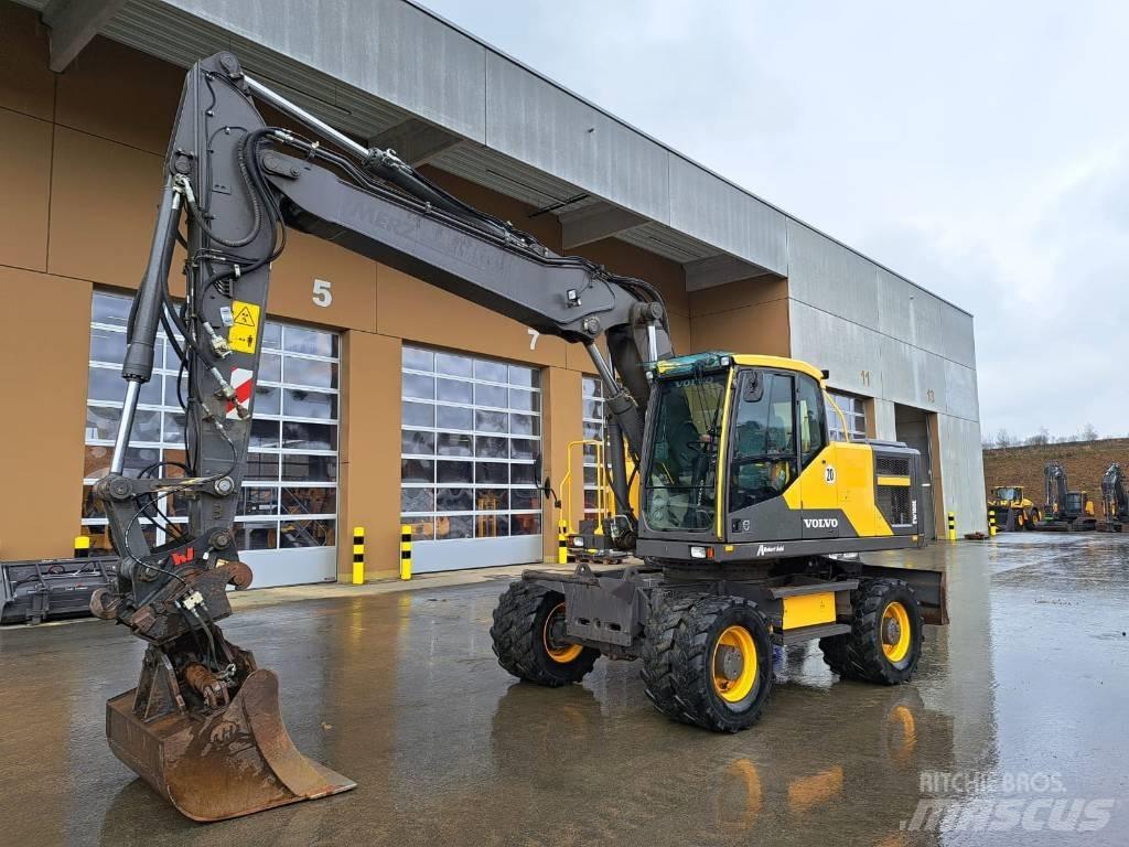 Volvo EW180E Wheeled excavators