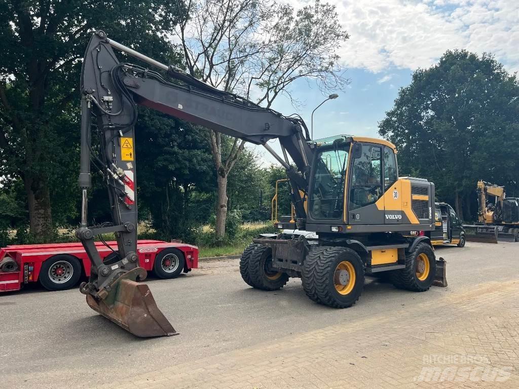 Volvo EW160 Wheeled excavators