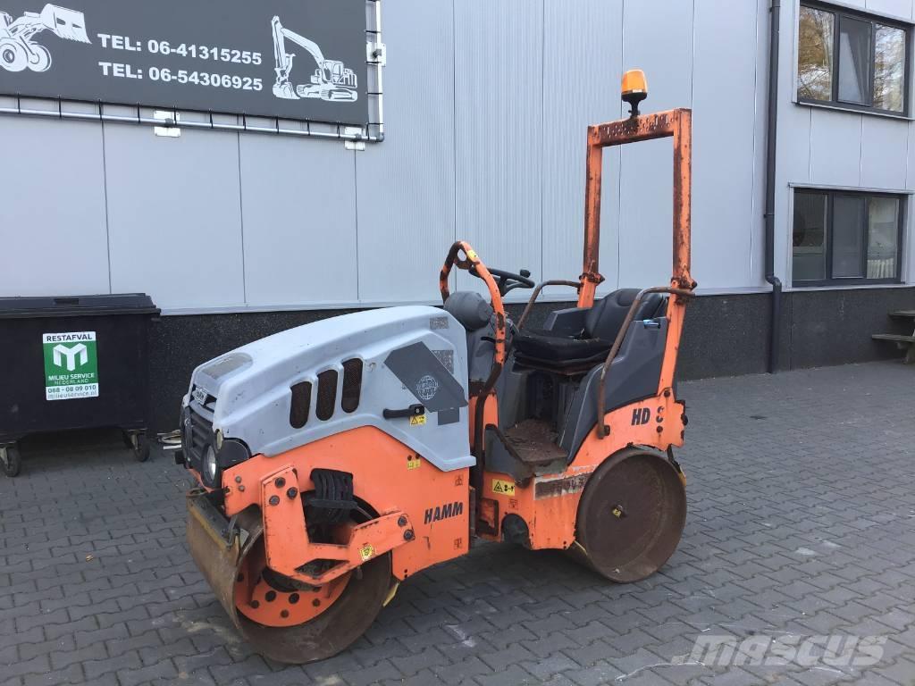 Hamm HD 8 VV Twin drum rollers