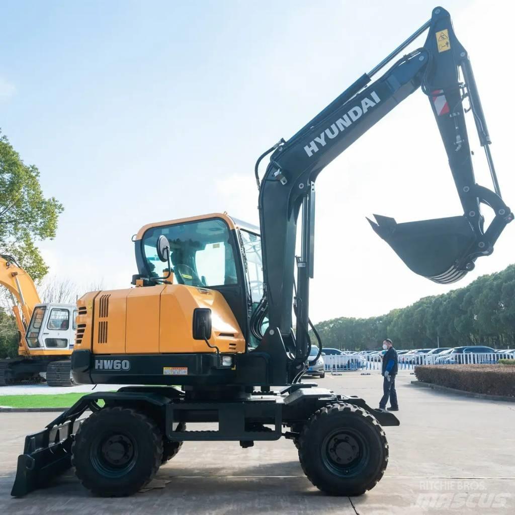 Hyundai HW 60 Wheeled excavators