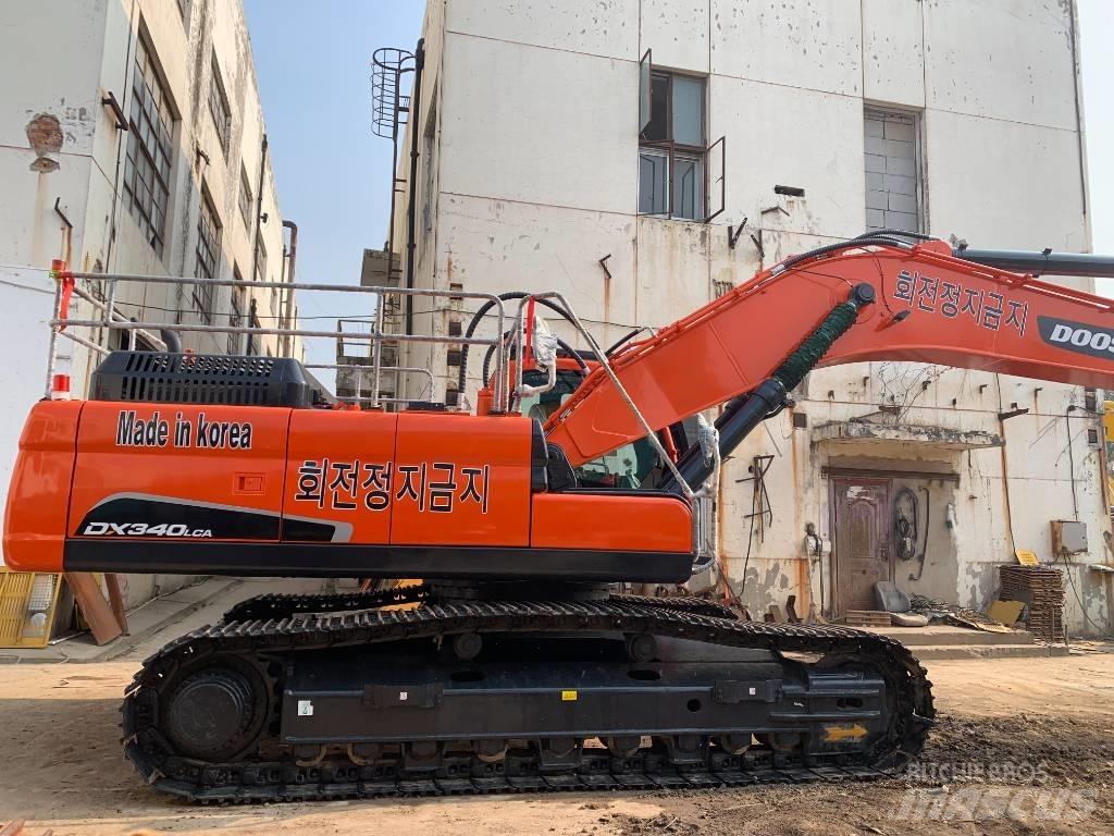 Doosan DX 340 LCA Crawler excavators