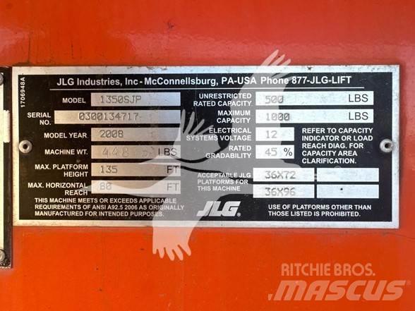 JLG 1350SJP Telescopic boom lifts