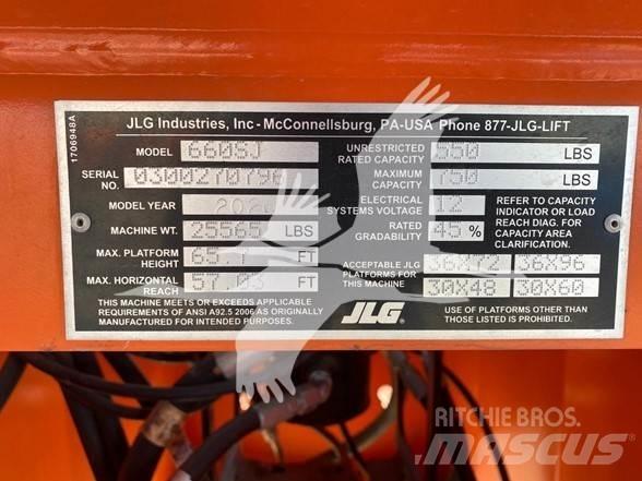 JLG 660SJ Telescopic boom lifts