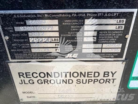 JLG 660SJ Telescopic boom lifts