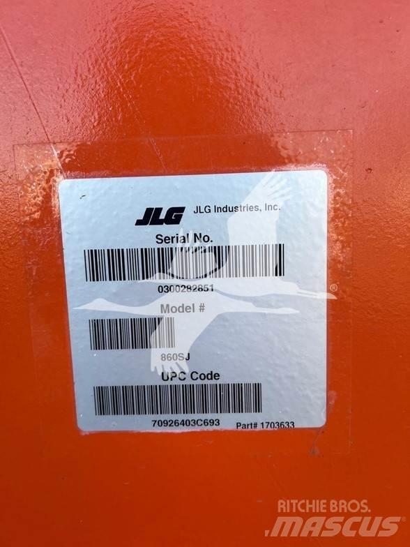 JLG 860SJ Telescopic boom lifts