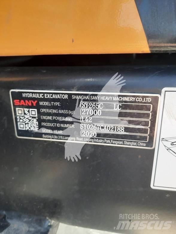 Sany SY265CLR Crawler excavators