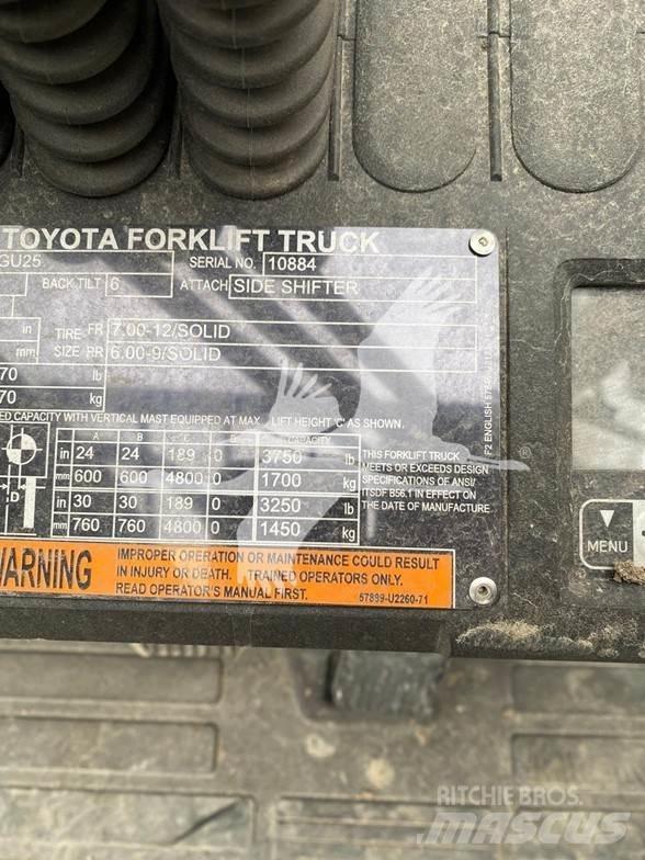 Toyota 8FGU25 Diesel trucks