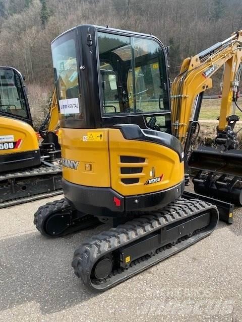 Sany SY26U Mini excavators < 7t (Mini diggers)