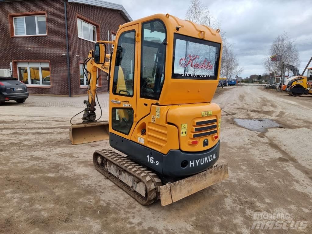 Hyundai R16-9 Mini excavators < 7t (Mini diggers)
