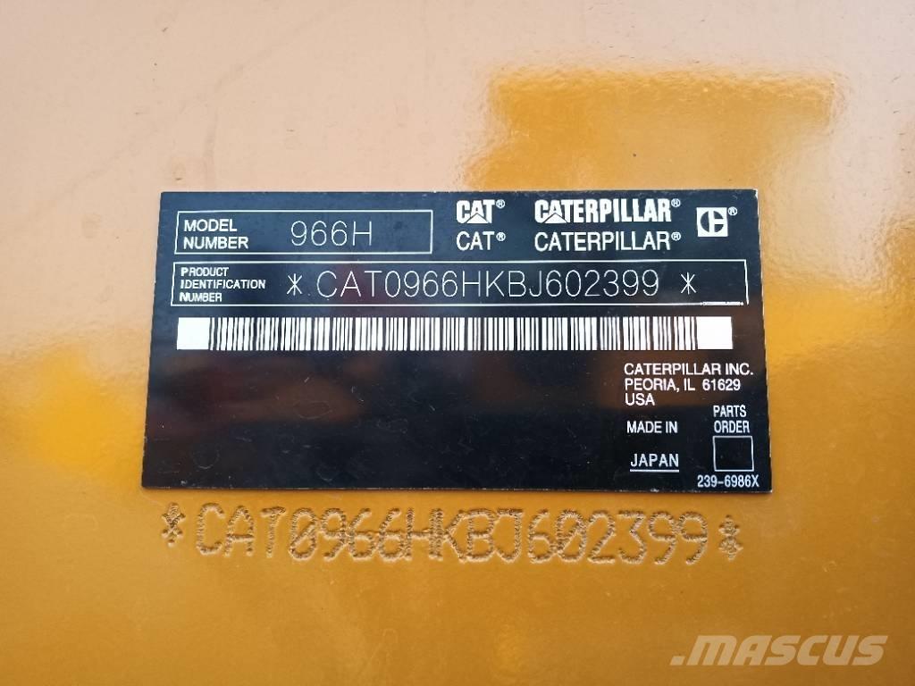 CAT 966 H Wheel loaders