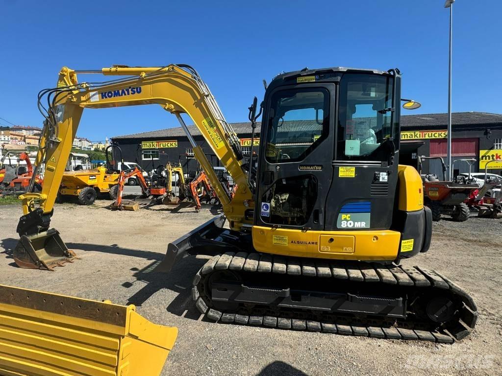 Komatsu PC 80 MR-3 Mini excavators  7t - 12t
