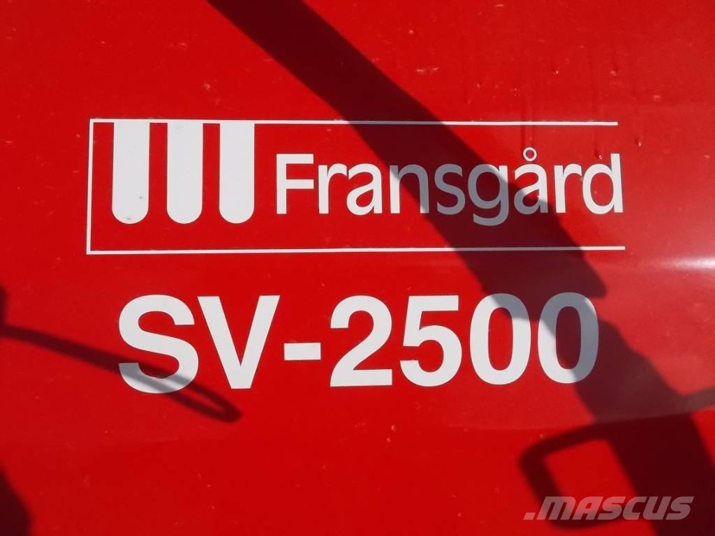 Fransgård SV 2500 Rakes and tedders