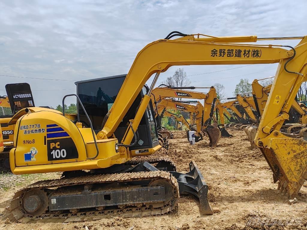 Komatsu PC 100 Crawler excavators
