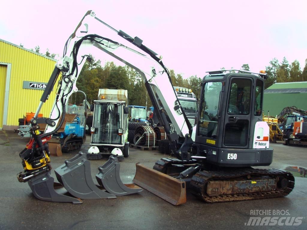 Bobcat E 50 Mini excavators < 7t (Mini diggers)