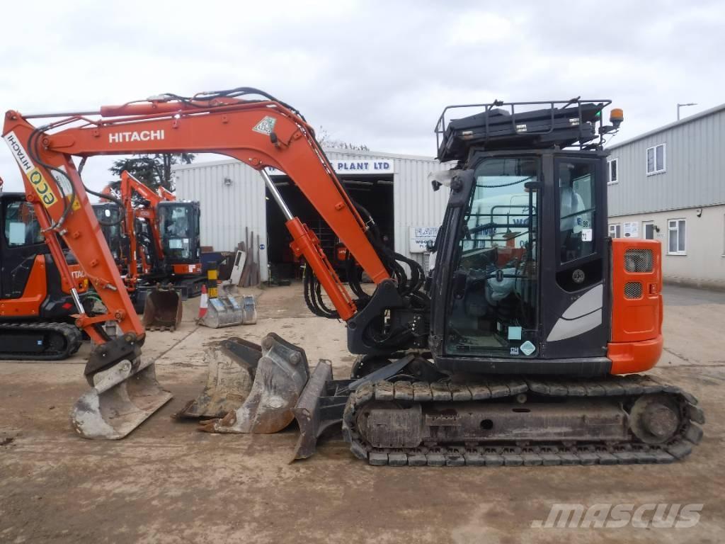Hitachi ZX 85 US B-6 Mini excavators  7t - 12t