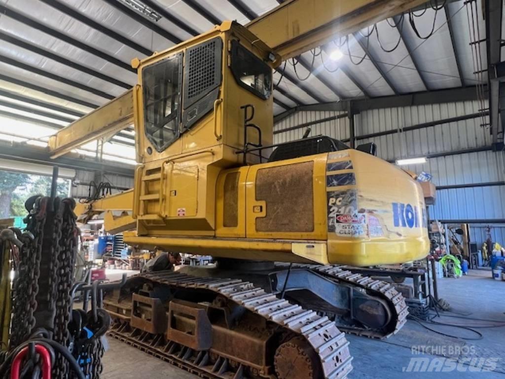 Komatsu PC210LL-10 Knuckle boom loaders