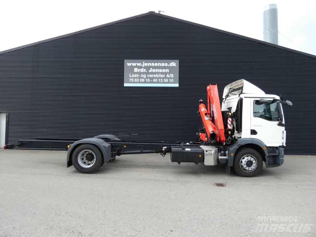MAN TGM 18.290 Truck mounted cranes