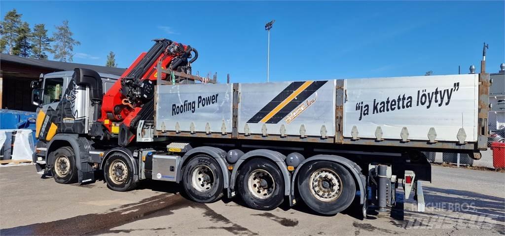 Scania G410 Truck mounted cranes