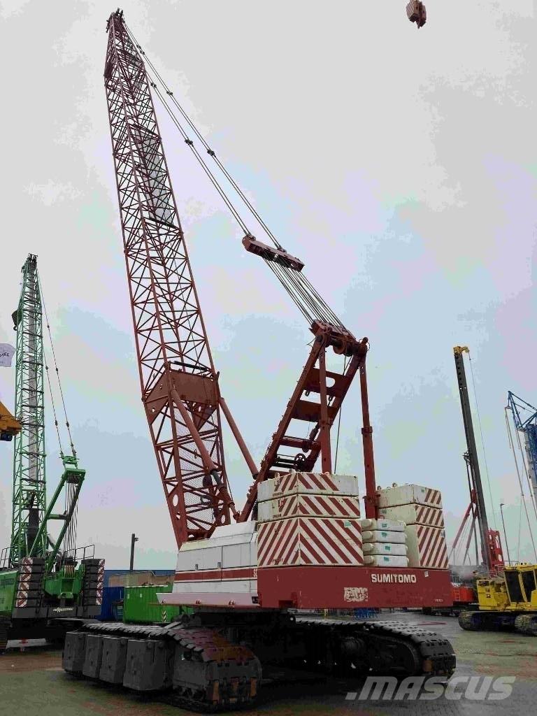 Sumitomo SC1500 Track mounted cranes
