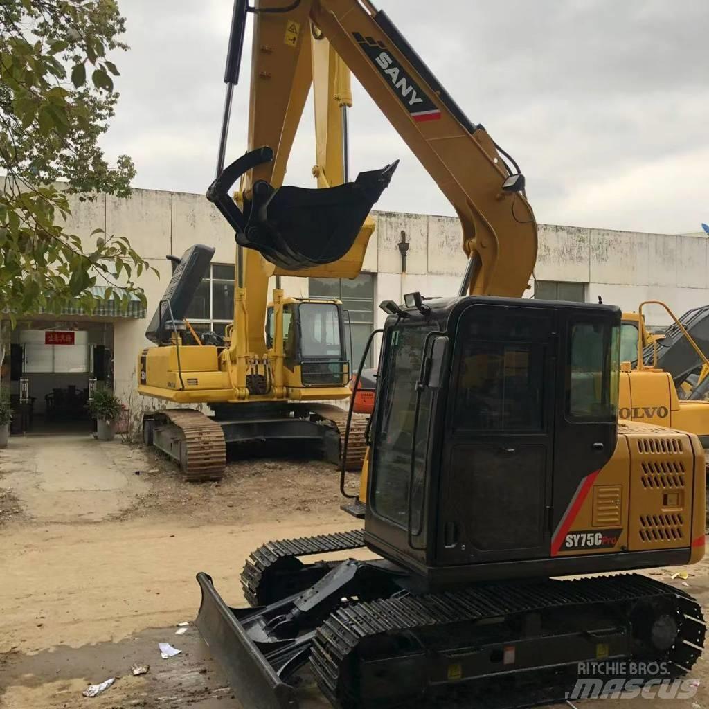 Sany SY 75 Crawler excavators
